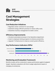 Grey and Black Minimalist Clean Internal Budget Proposal - Page 5