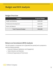 Internal Employee Benefits Proposal - Page 5