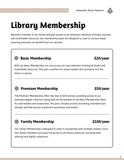 Library Card Catalog Template - Page 3