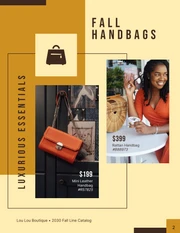 Modern Fashion Product Catalog - Page 2