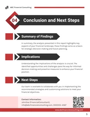 Financial Analysis Consulting Report - Page 5