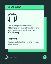Educational Sustainability Fun Facts Carousel Template - Page 3