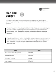 Equipment Upgrade Proposal - Page 4