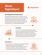 Professional Orange Pricing Proposal - Page 2