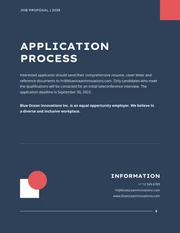 Navy Blue And Pink Modern Job Proposal - Page 5