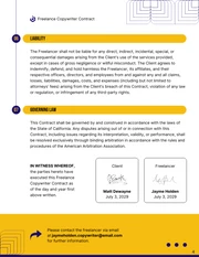 Freelance Copywriter Contract Template - Page 4