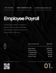 Black Simple Elegant Payment Plan - Page 2