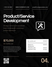 Black Simple Elegant Payment Plan - Page 5