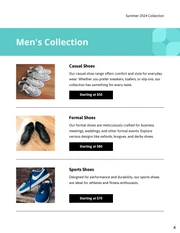 Shoes Catalog Template - Page 4