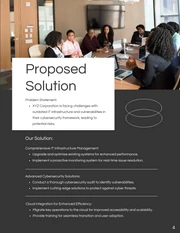 Minimalist Black and White Business Proposal - Page 4