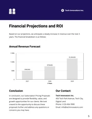 Subscription Pricing Proposals - Page 5