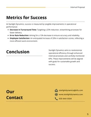 Internal Process Improvement Proposal - Page 5