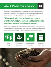 Nonprofit Environmental Media Press Kit - Page 2