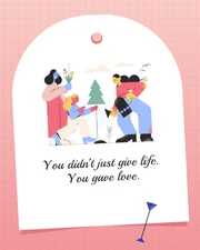 Love Notes For Mom Instagram Carousel Template - Page 4