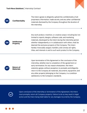 Internship Contract Template - Page 2