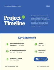 Blue And Green Simple Project Proposal - Page 4