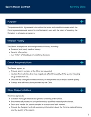 Sperm Donor Contract Template - Page 2