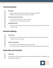 Team Contract Template - Page 3