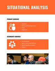 White And Orange Modern Minimalist Business Proposal Communication Plans - Page 4