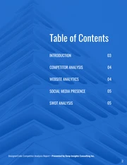 Dark Competitor Analysis Consulting Report - Page 2