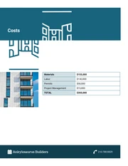 Construction Bid Proposal Template - Page 6