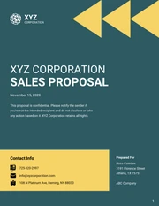 Sales Proposal - Page 1