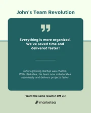 Customer Advocacy Instagram Carousel Social Media Template - Page 3