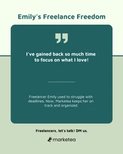 Customer Advocacy Instagram Carousel Social Media Template - Page 4