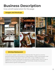 Yellow And White Modern Minimalist Shrimp Restaurant Succession Plan - Page 3