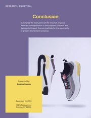 Purple Yellow Clean Modern Research Proposal - Page 5