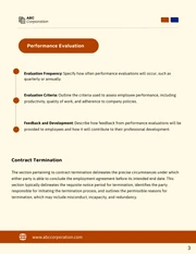 6 Month Employment Contract Template - Page 3