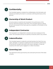 Project Management Consulting Contract Template - Page 3