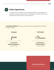 Project Management Consulting Contract Template - Page 4