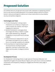 Custom Software Proposal - Page 4