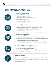 Communication Coaching Proposal - Page 4