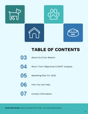 Non Profit Organization Business Plan Template - Page 2