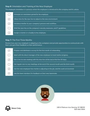 Green New Employee Onboarding Checklist Template - Page 4