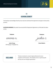 Software Development Contract Template - Page 5