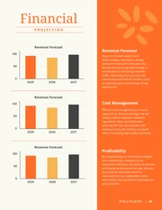 Orange and Yellow Italian Restaurant Business Plan - Page 5