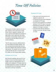 Visual Employee Handbook - Page 4