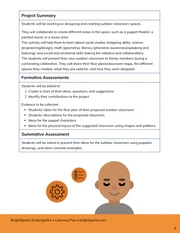 Orange and White Teaching Lesson Plan Template - Page 4