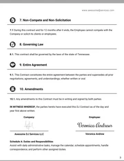 DJ Contract Template - Page 3