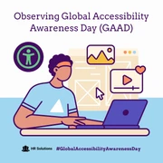 Global Accessibility Awareness Day Carousel Instagram Post - Page 1