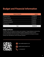 Grant Proposal - Page 5