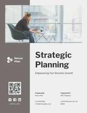 Strategic Planning Proposal Template - Page 1