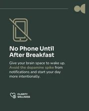 Daily Habits for Mental Clarity Social Media Carousel Post - Page 3