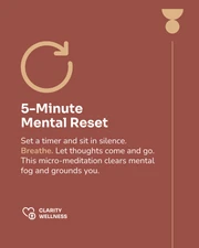 Daily Habits for Mental Clarity Social Media Carousel Post - Page 4