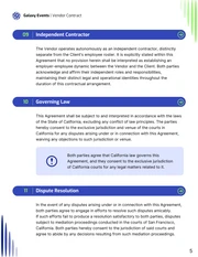 Vendor Contract Template - Page 5