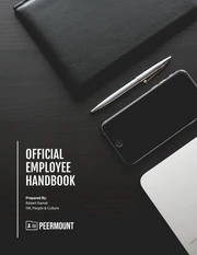 Employee Handbook Examples - Page 1