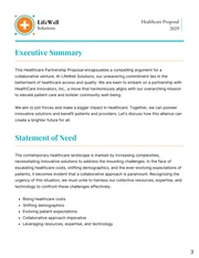 Orange and Cyan Modern Minimalist Healthcare Proposal - Page 3